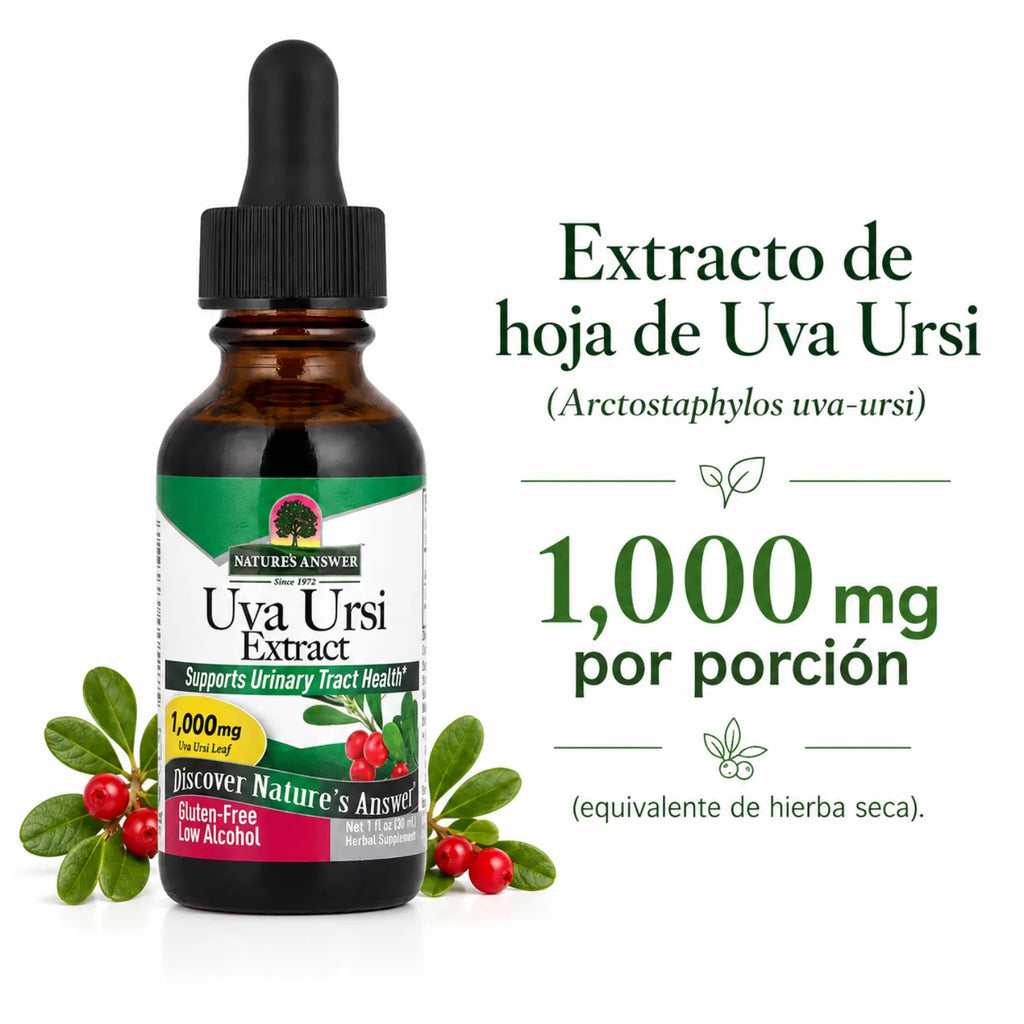 NATURES ANSWER LOW ALCOHOL UVA URSI 1 OZ