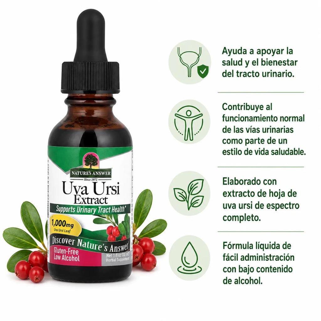 NATURES ANSWER LOW ALCOHOL UVA URSI 1 OZ