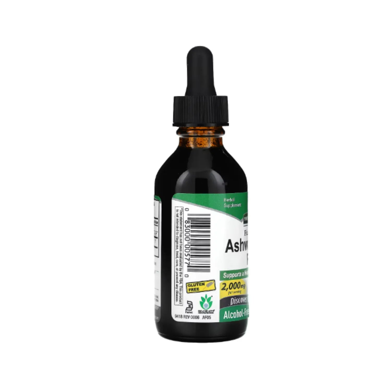 NATURES ANSWER ALCOHOL FREE ASHWAGANDHA WITHANIA 2OZ
