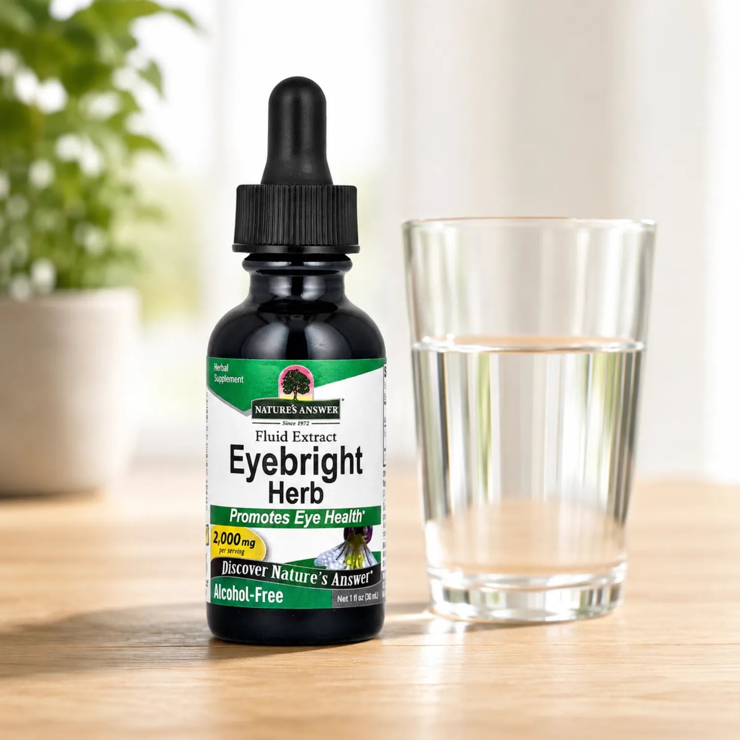 NATURES ANSWER ALCOHOL FREE EYEBRIGHT 1 OZ