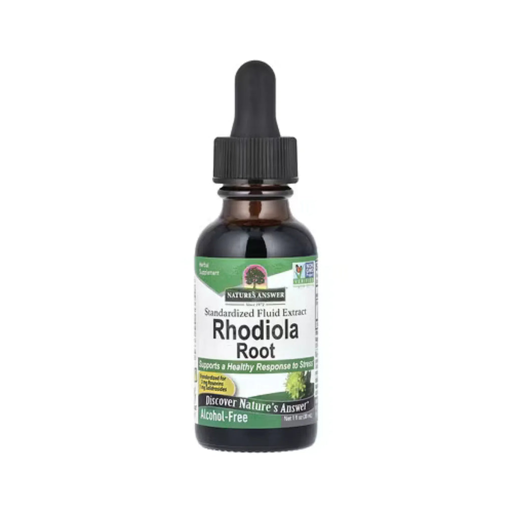 NATURES ANSWER ALCOHOL FREE RHODIOLA ROOT EXTRACT 1 OZ