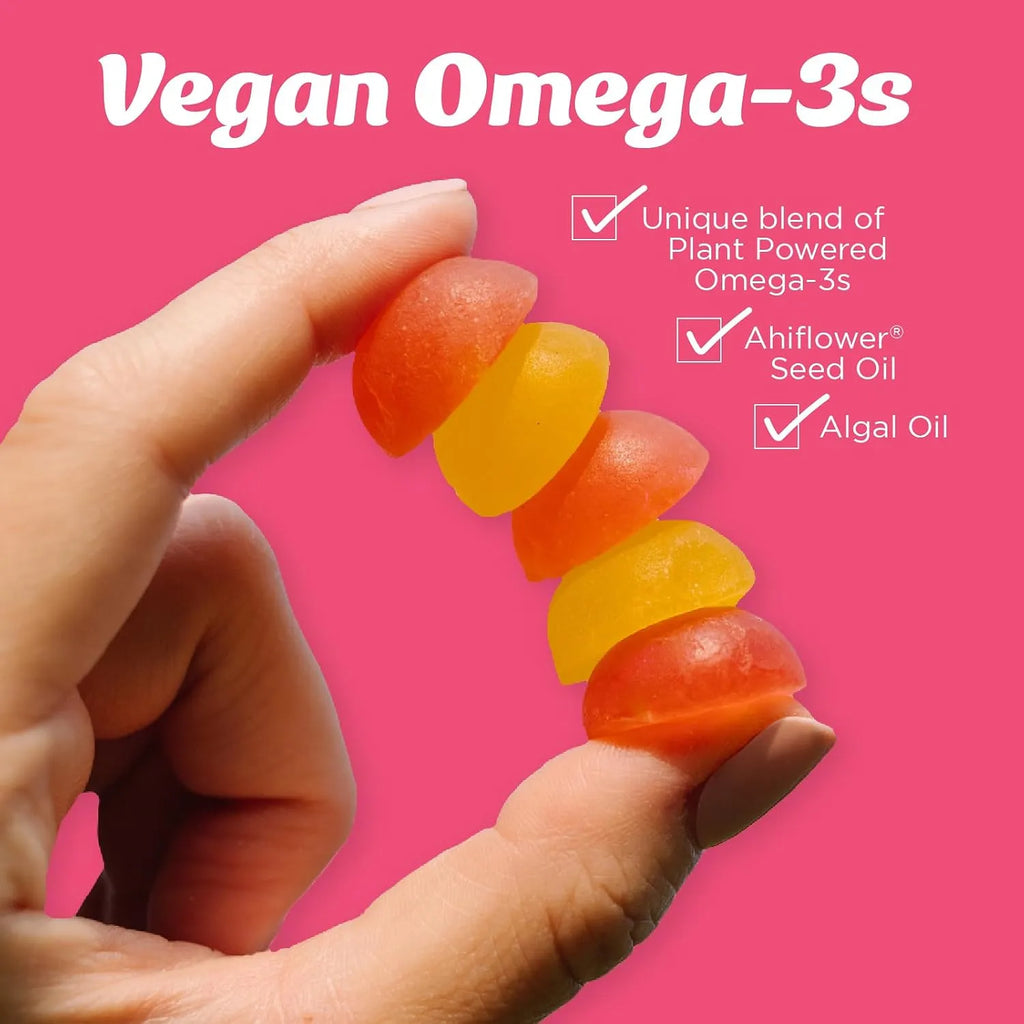 Wiley's Finest Omega-3 Gummies Maravilla Sabor Sandía 60 Gomitas