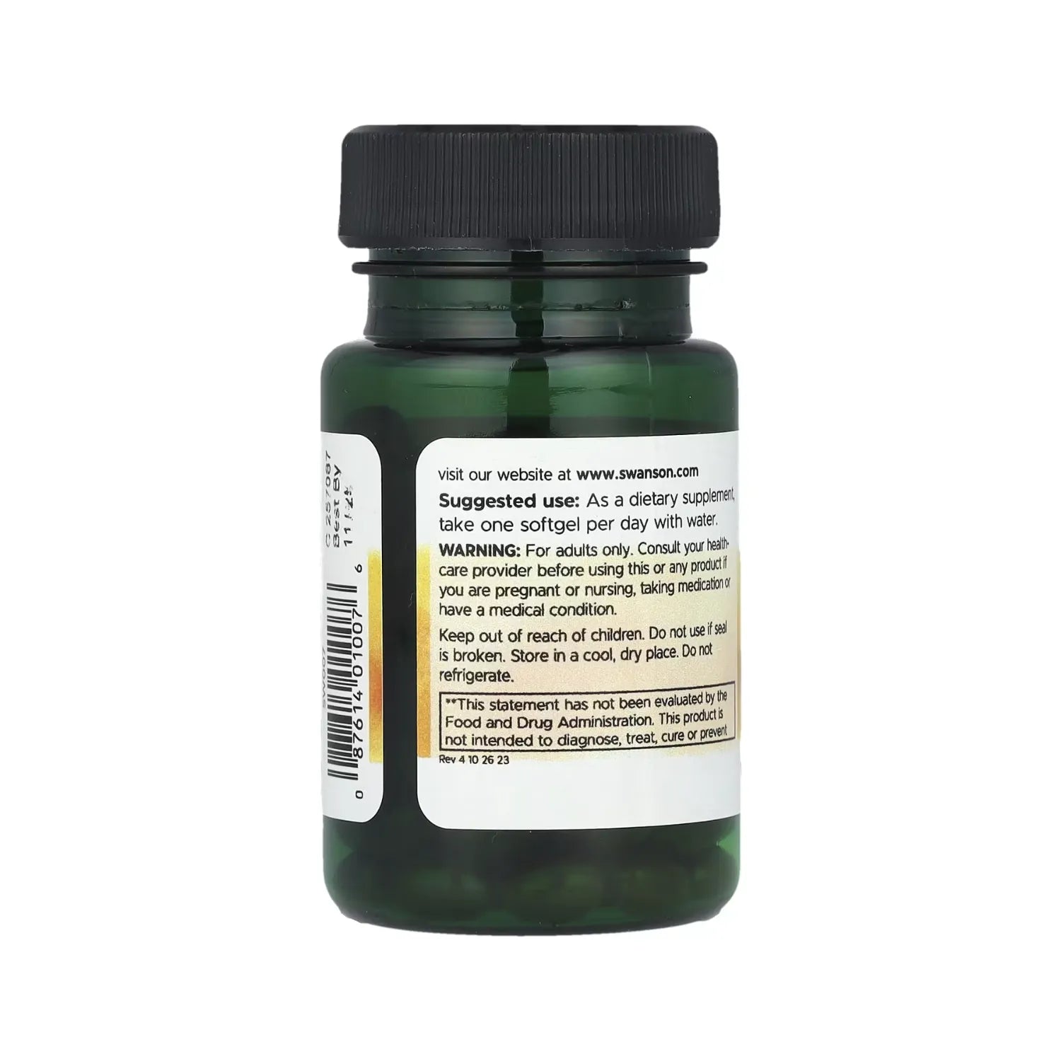SWANSON BETACAROTENO vitamina A 25,000 IU 100 SGELS SFN