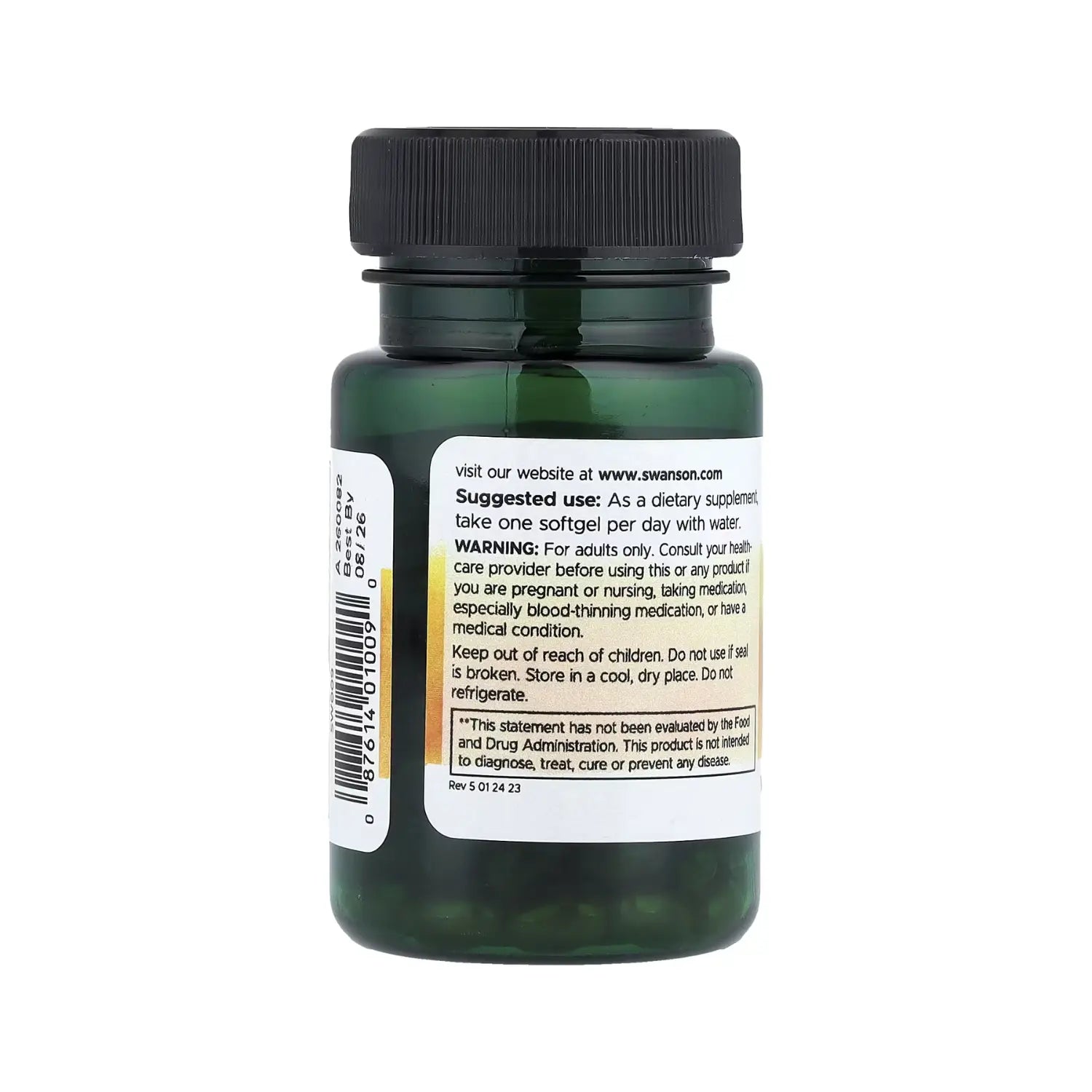 SWANSON BETACAROTENO 100 SOFTGELS SFN