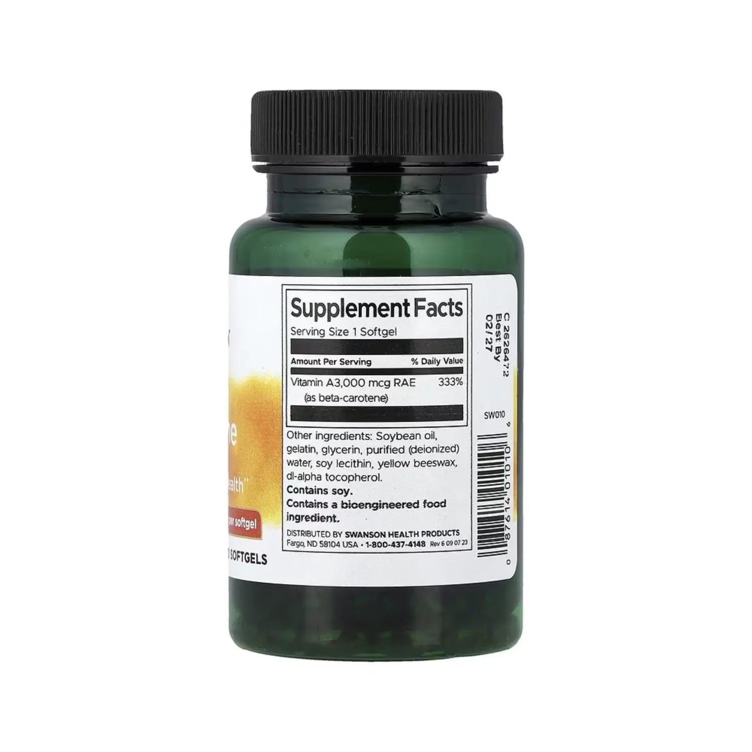 SWANSON BETACAROTENO 10,000 UI 250SOFTCAPS SFN
