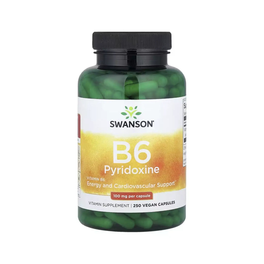 Swanson Vitamina B-6 (Piridoxina) 100 mg 250 caps Sfn