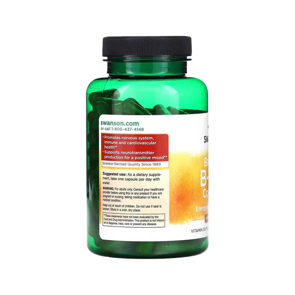 SWANSON BALANCE B-100 COMPLEX ALTA POTENCIA 100CAPS SFN