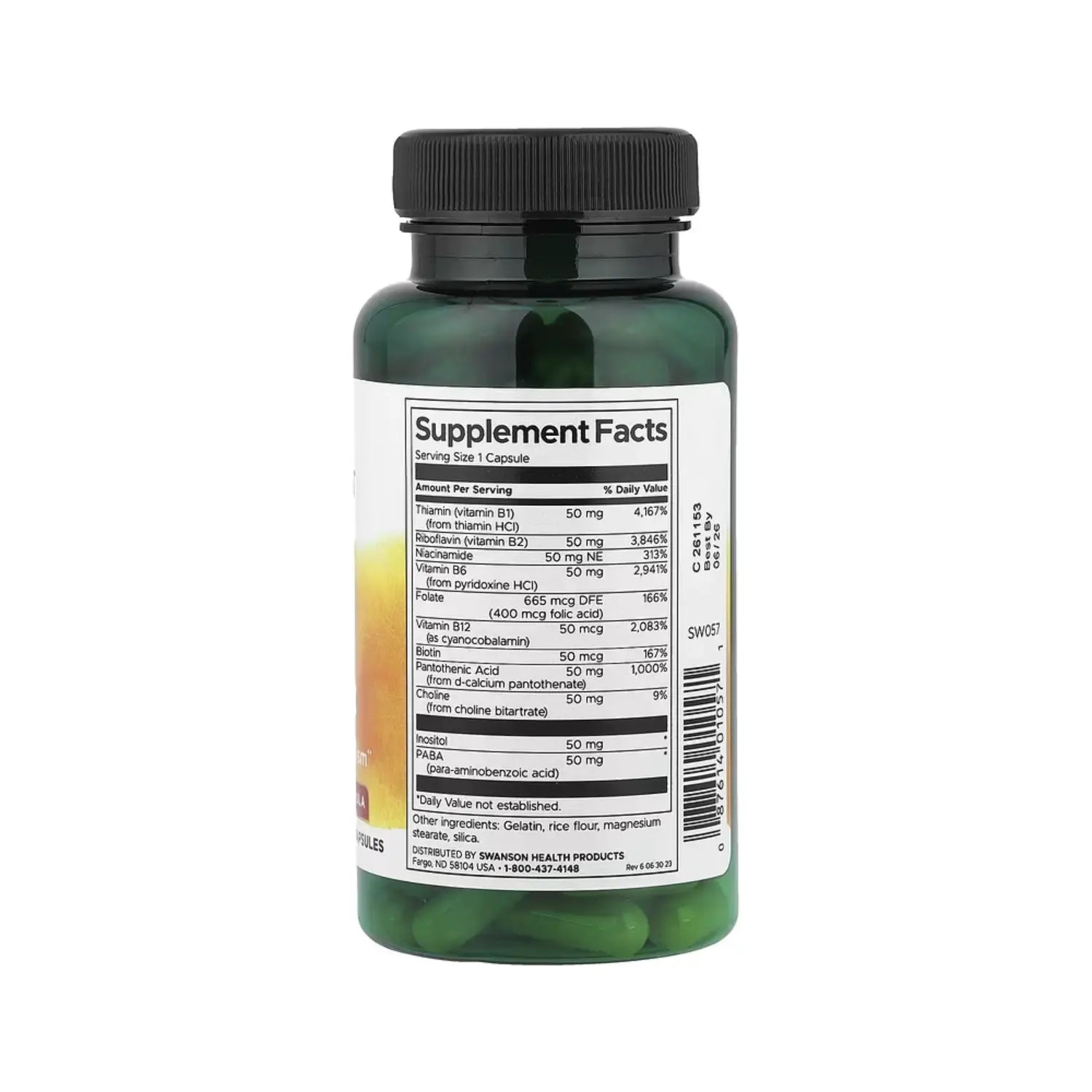 Swanson Balance B-50 Complex 100 caps sfn