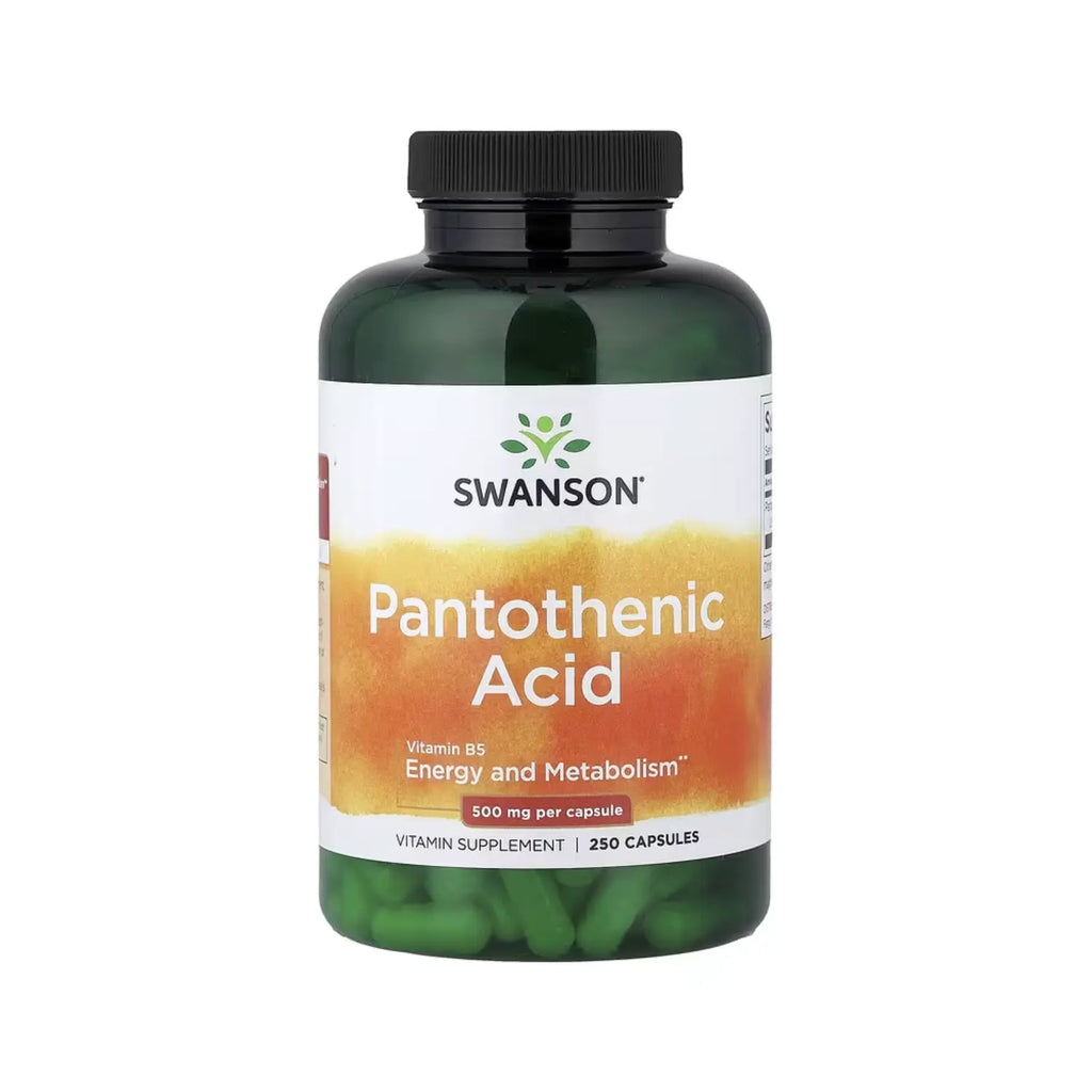 SWANSON ÁCIDO PANTOTÉNICO 500 MG 250 CAPS SFN