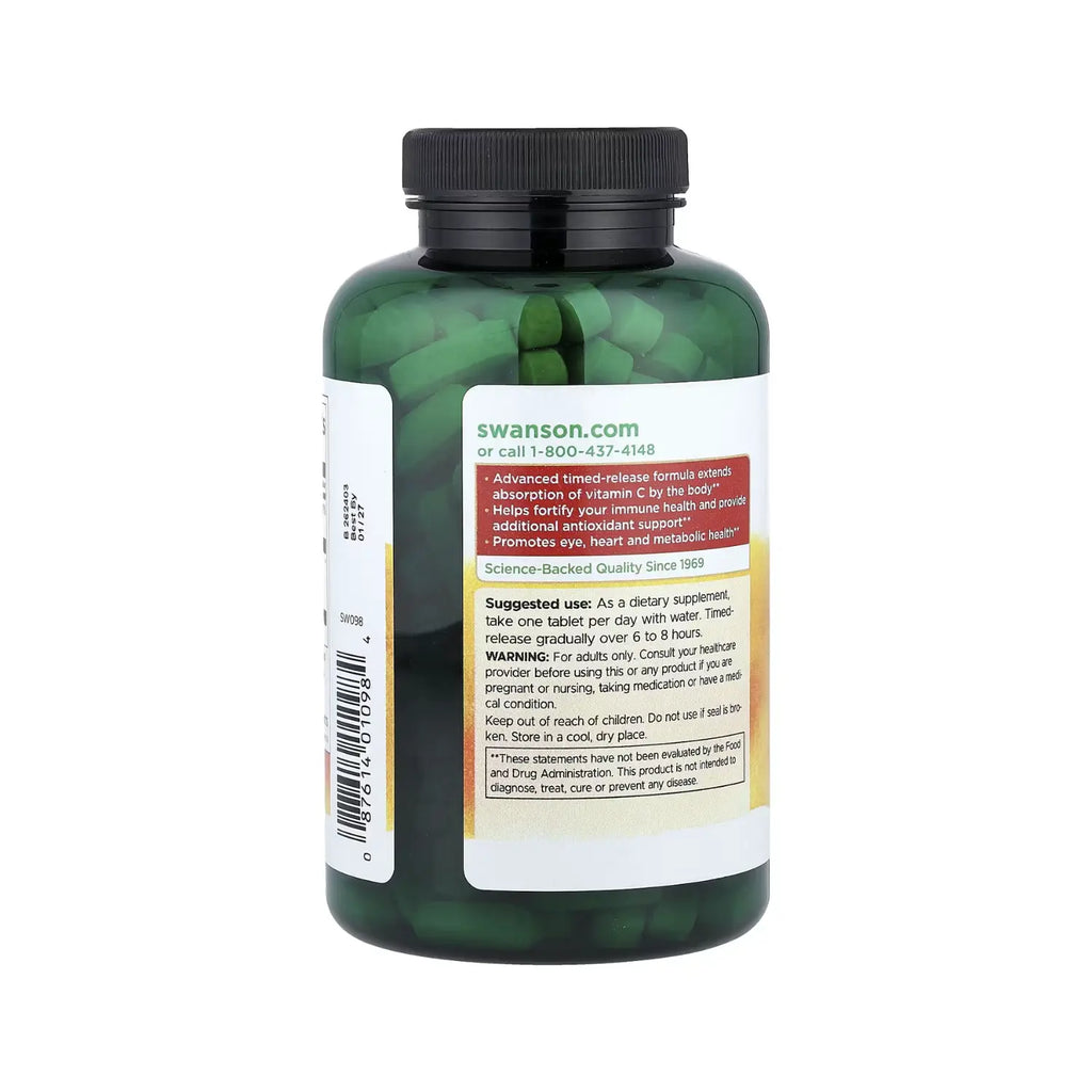 SWANSON VITAMINA C CON ESCARAMUJOS 250 TABS SFN