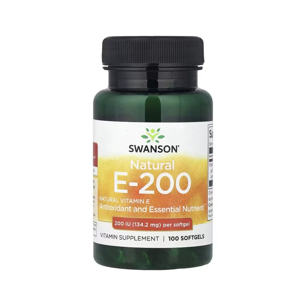 SWANSON VITAMINA E NATURAL 134.2MG 100SOFTCAPS SFN