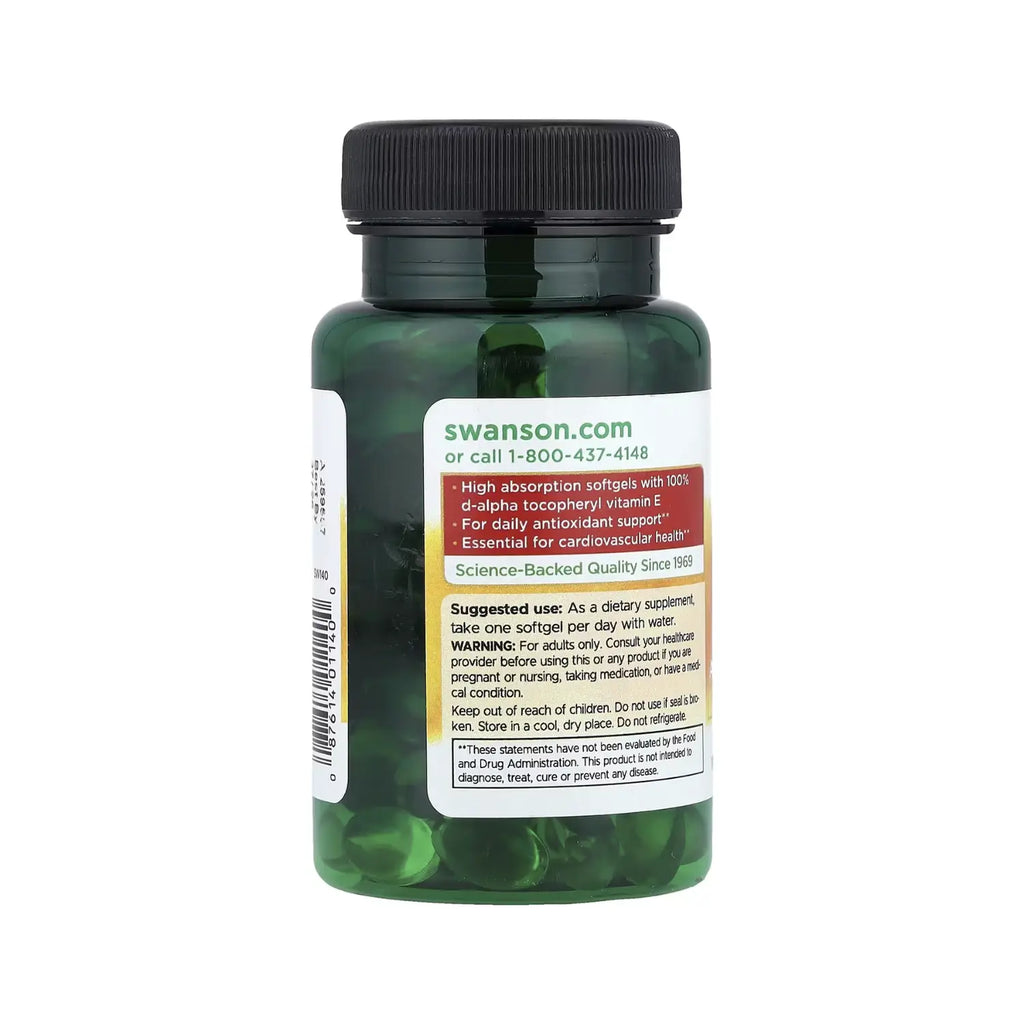 SWANSON VITAMINA E 400UI 100SOTCAPS SFN