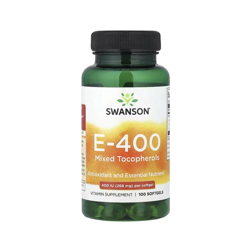 SWANSON VIT. E-400 TOCOFEROLES MIXTOS 400 UI 100SOFTCAPS SFN