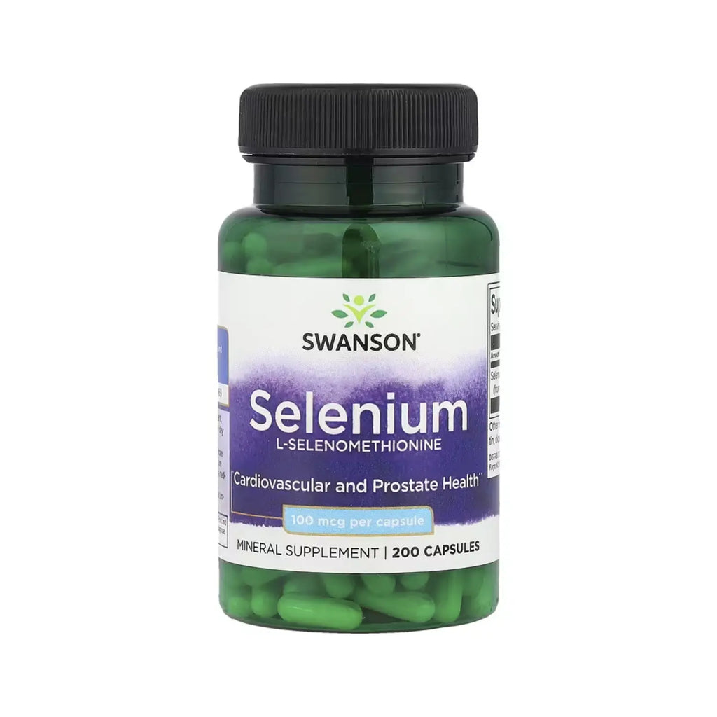 SWANSON SELENIO L-SELENOMETIONINA 100 MCG 200 CAPS SFN
