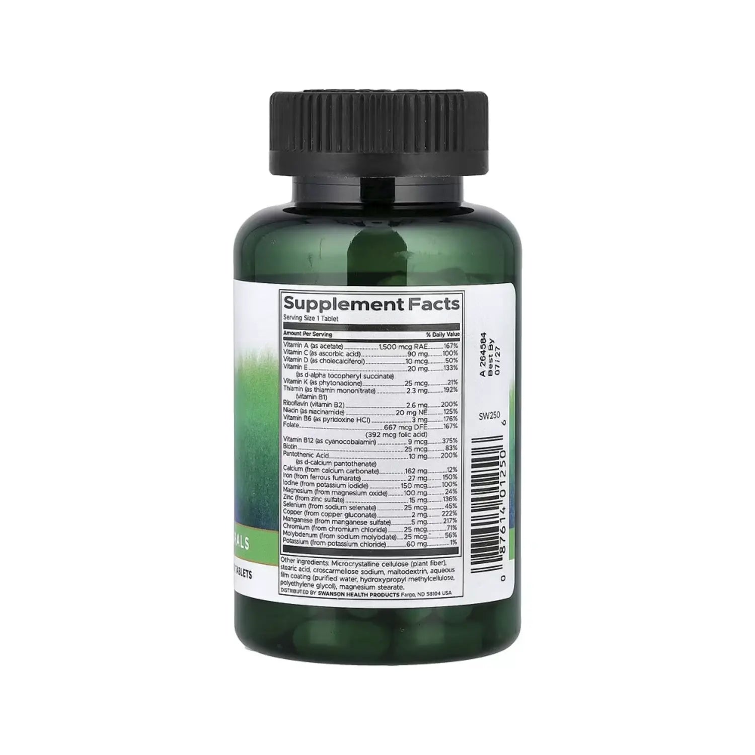 SWANSON CENTURY FORMULA MULTIVITAMÍNICO Y HIERRO 130TABS SFN