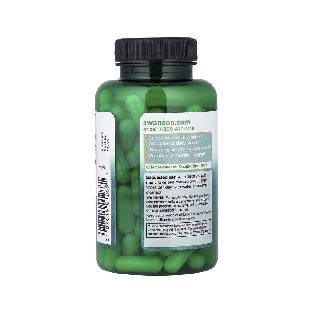 SWANSON LYSINE L-LISINA - FORMA LIBRE 500MG 100 CAPS SFN