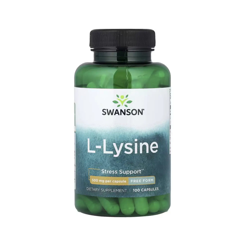 SWANSON LYSINE L-LISINA - FORMA LIBRE 500MG 100 CAPS SFN