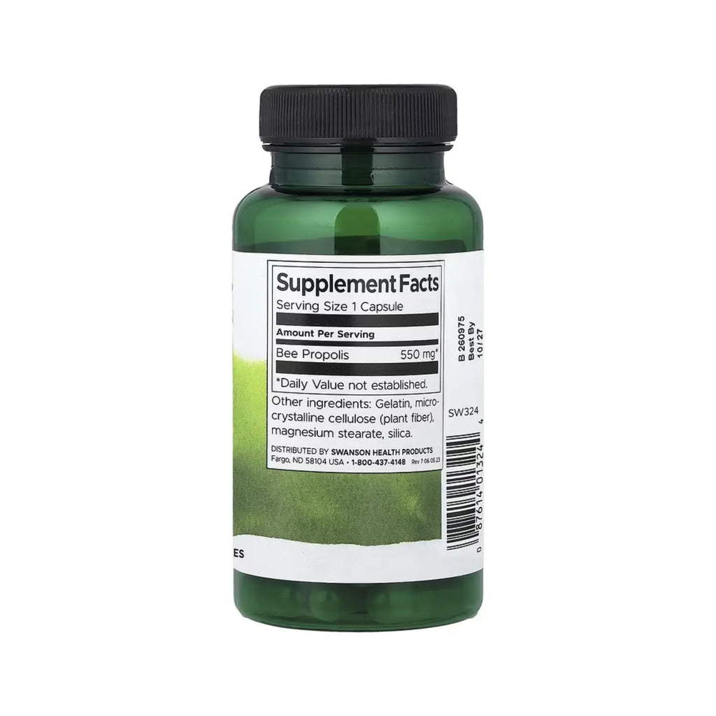SWANSON PROPÓLEO DE ABEJA SALUD INMUNE 550MG 60CAPS SFN