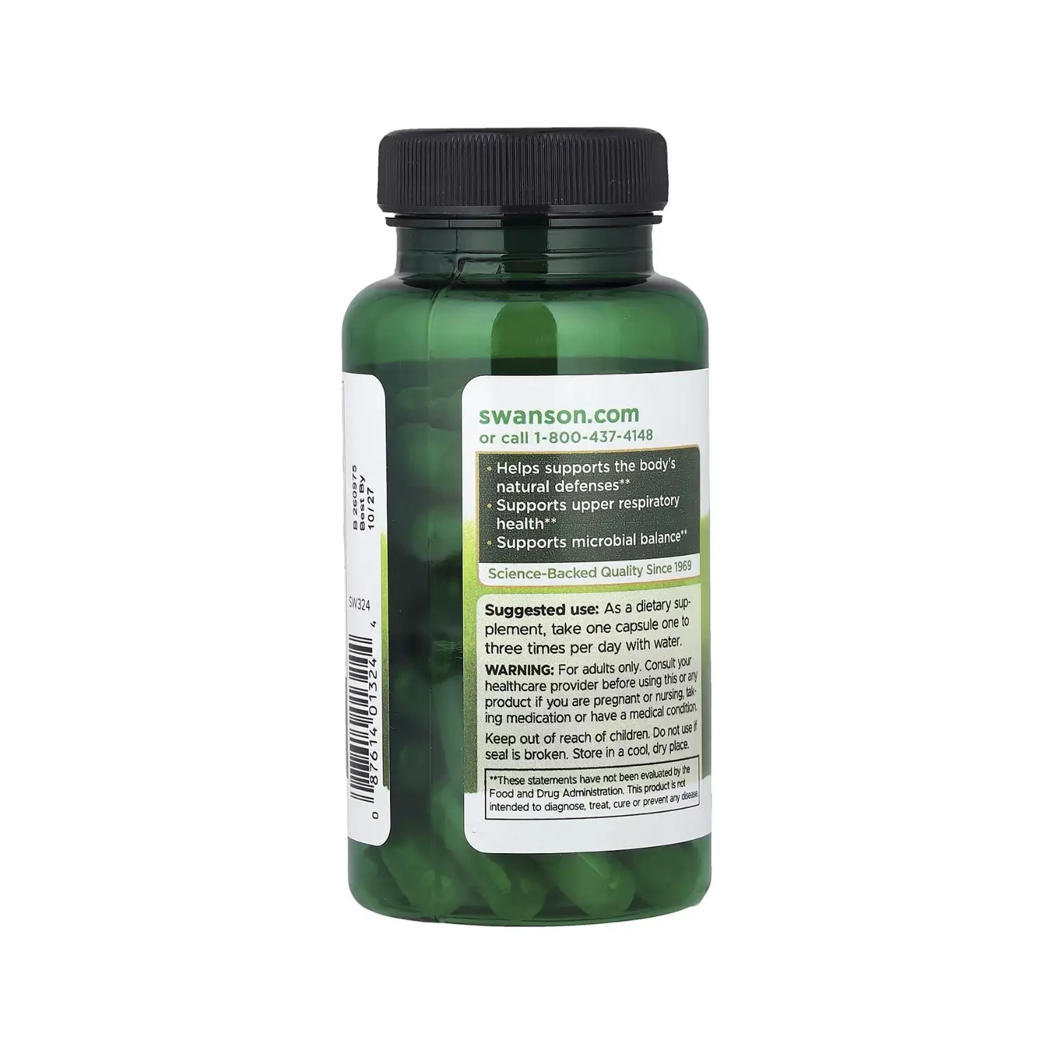 SWANSON PROPÓLEO DE ABEJA SALUD INMUNE 550MG 60CAPS SFN