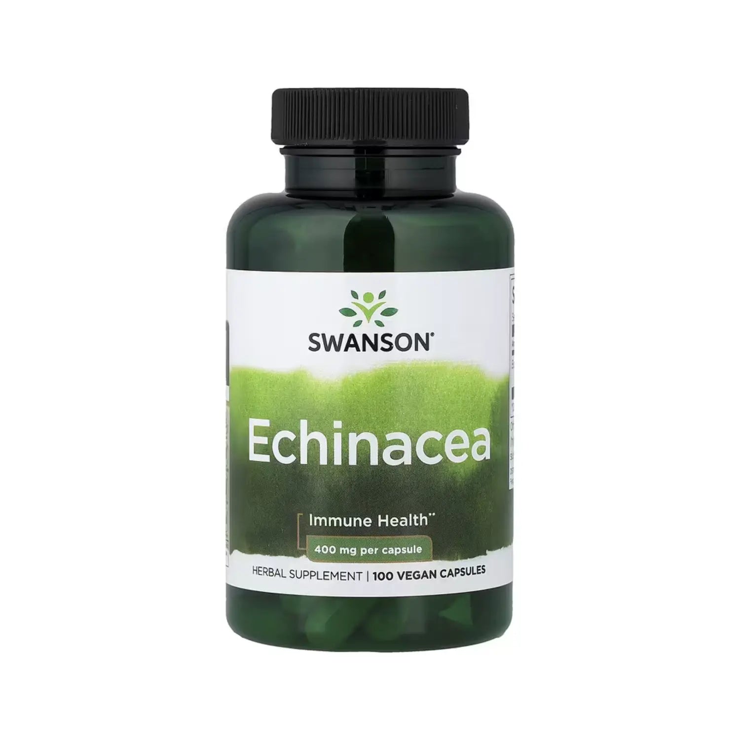 SWANSON ECHINACEA EQUINÁCEA 400MG 100 CAPSULAS SFN