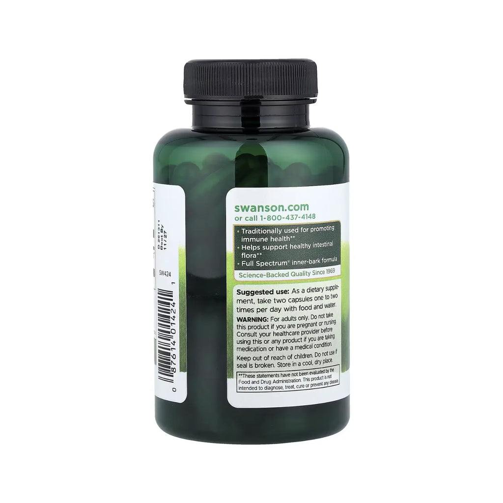 SWANSON PAU D'ARCO DE ESPECTRO COMPLETO 500 MG 100 CAPS SFN