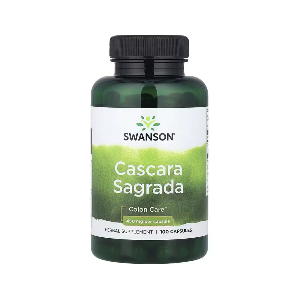 SWANSON CASCARA SAGRADA 450 MG 100 CAPS