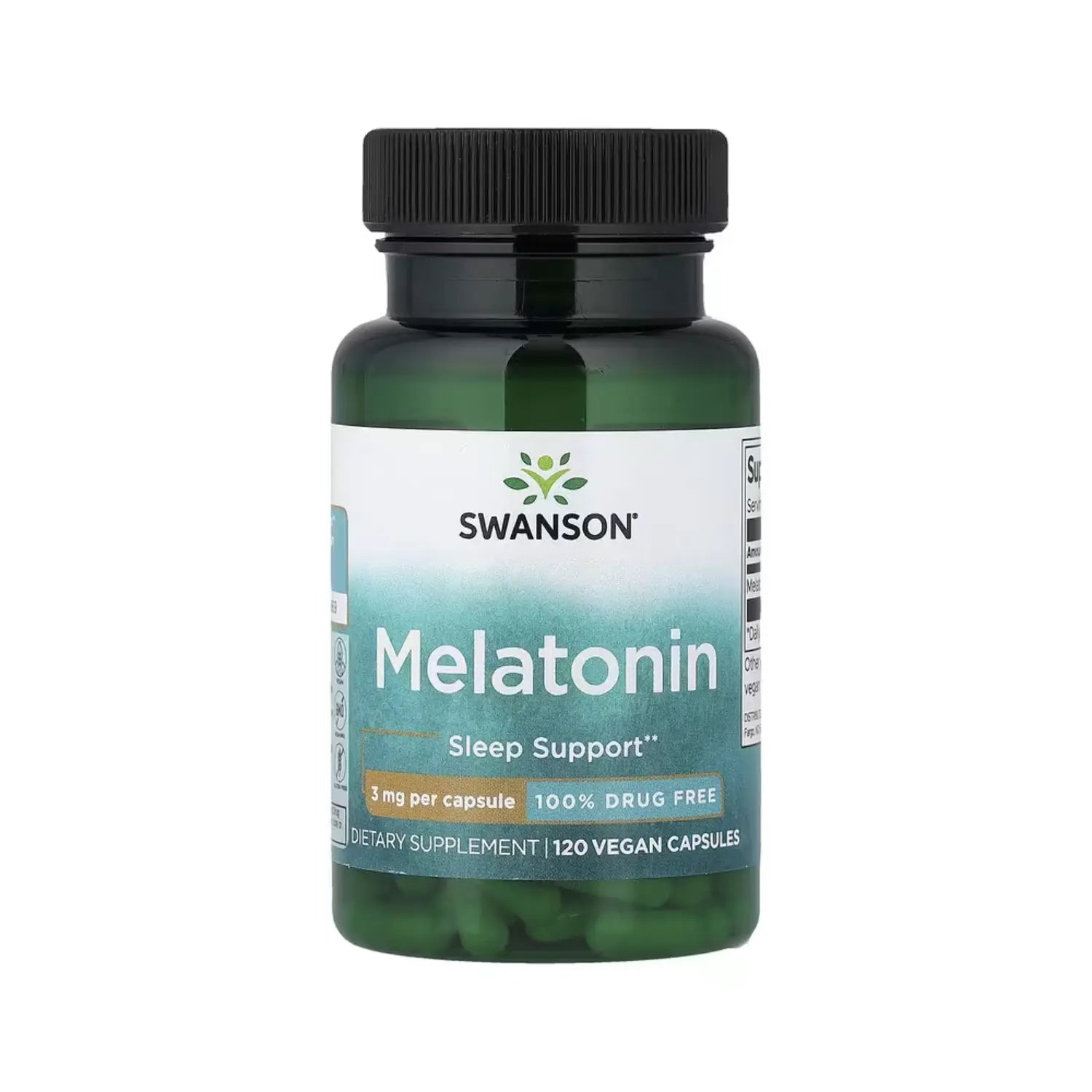 Swanson Melatonina 3 Mg 120 Cápsulas
