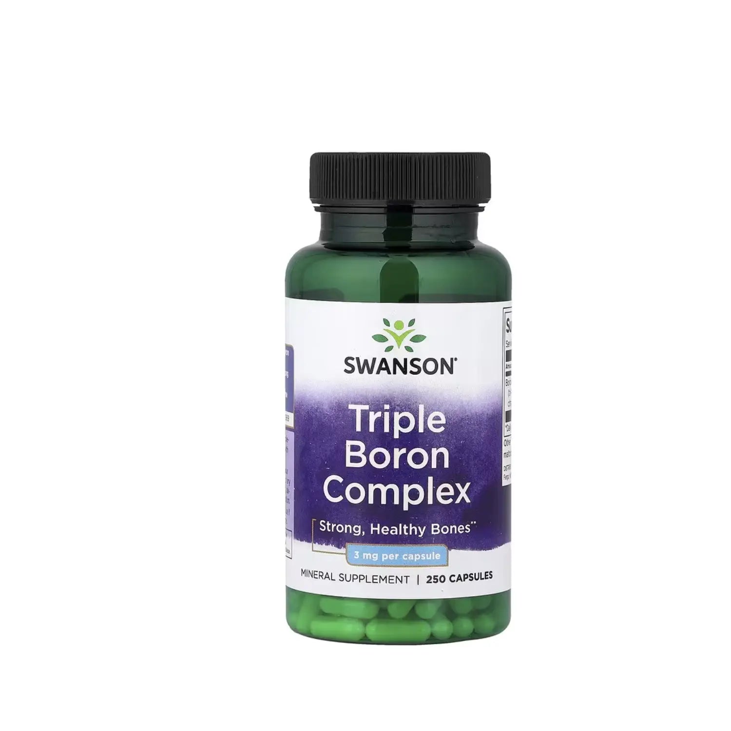 SWANSON TRIPLE BORON COMPLEX 3MG 250 CAPSULAS SFN
