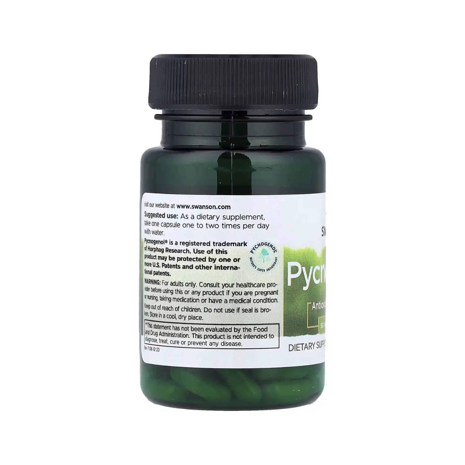 SWANSON PYCNOGENOL 50 MG 50 CAPSULAS SFN
