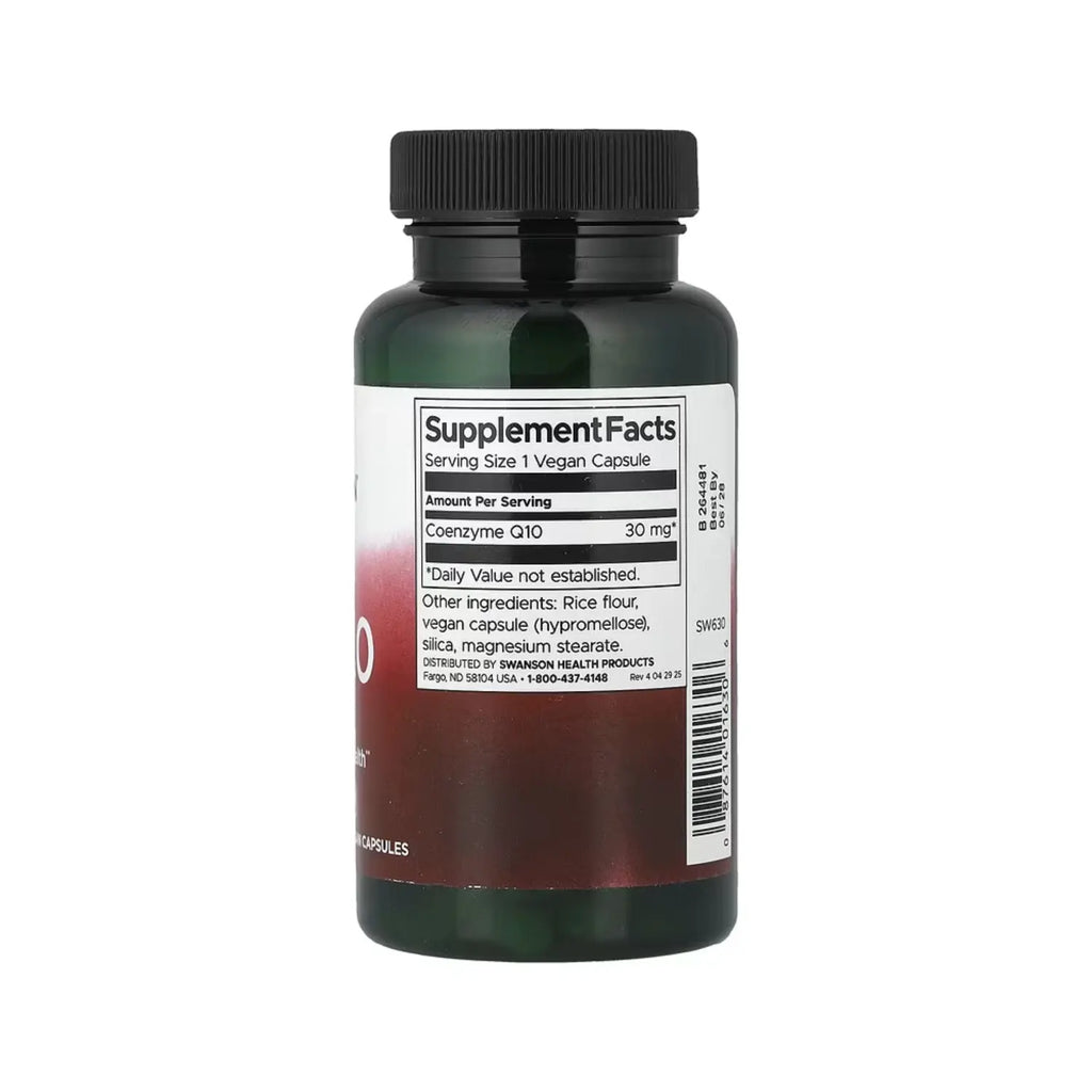 Swanson, CoQ10, 30 mg, 120 cápsulas sfn
