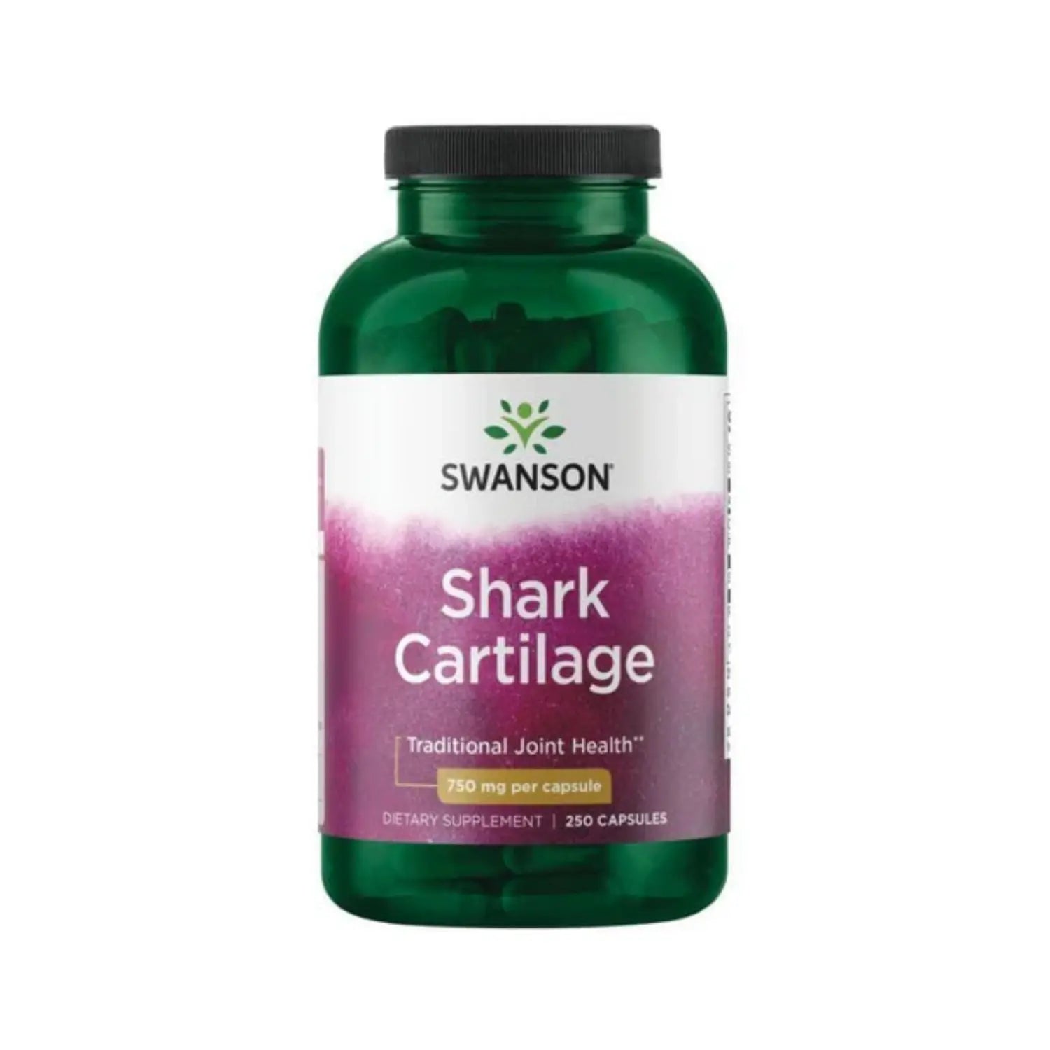 Swanson Shark Cartilage 750 mg 250 Caps SFN