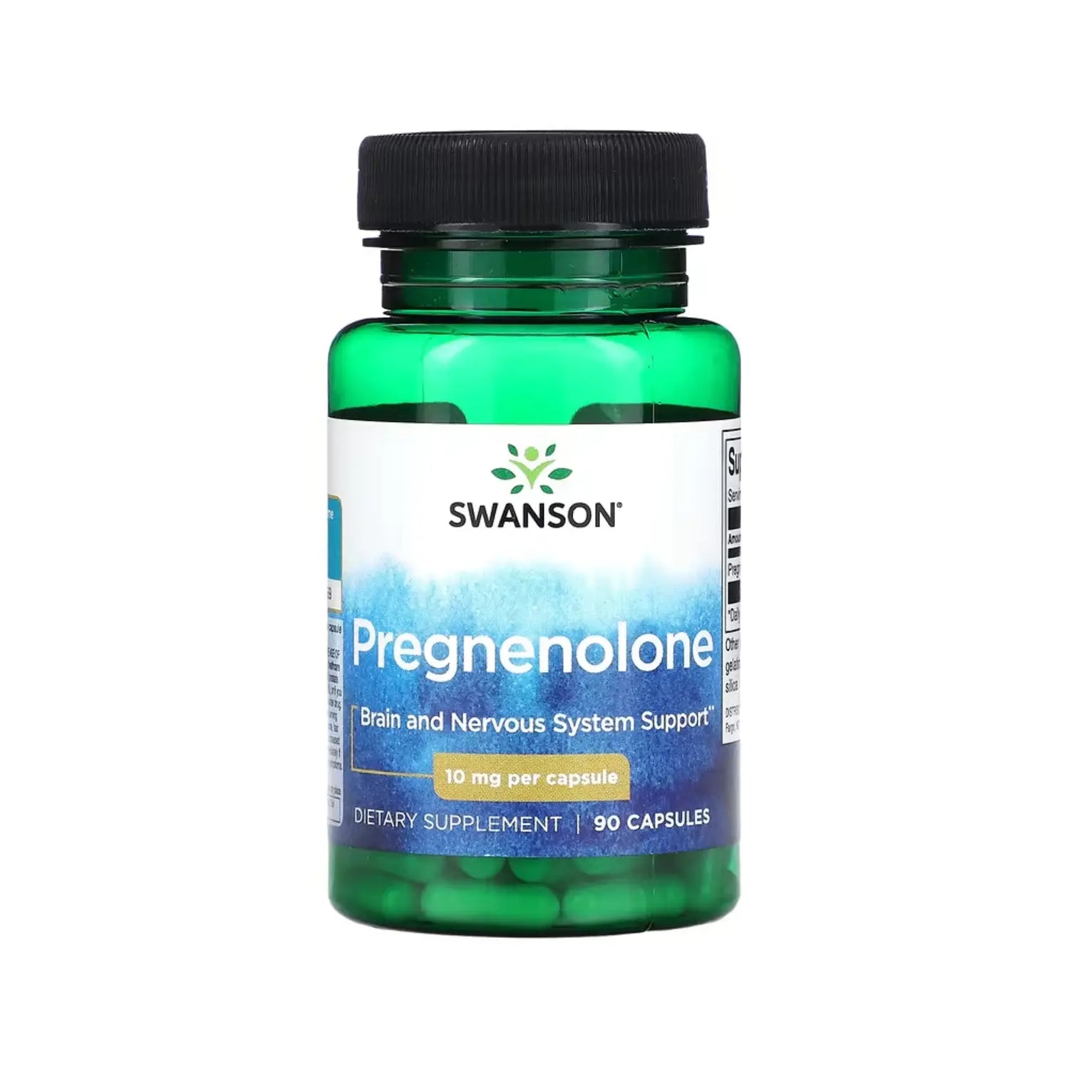 SWANSON PREGNENOLONA PREGNENOLONE 10 MG 90 CAPS SFN