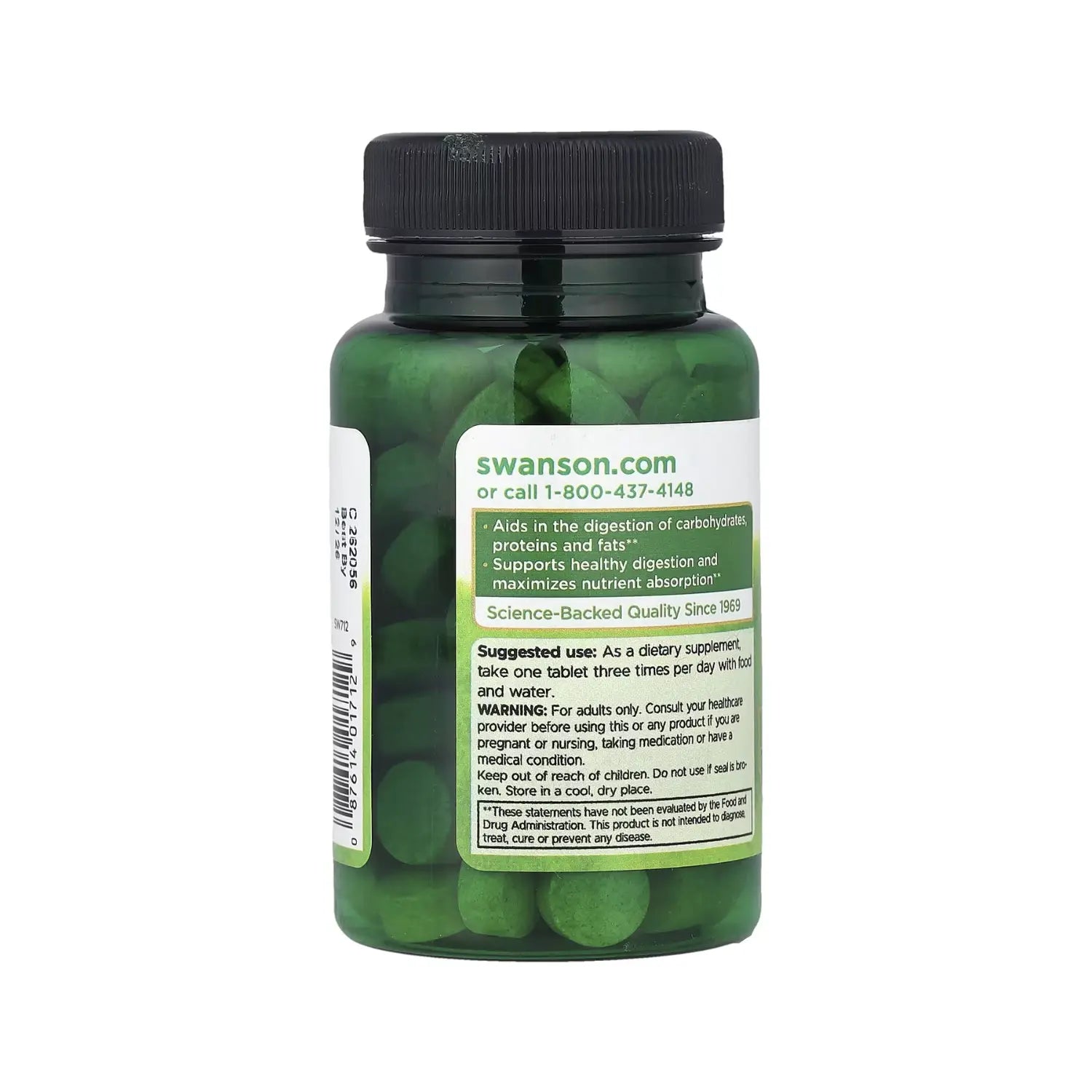 SWANSON ENZIMAS DIGESTIVAS 90 TABS SFN