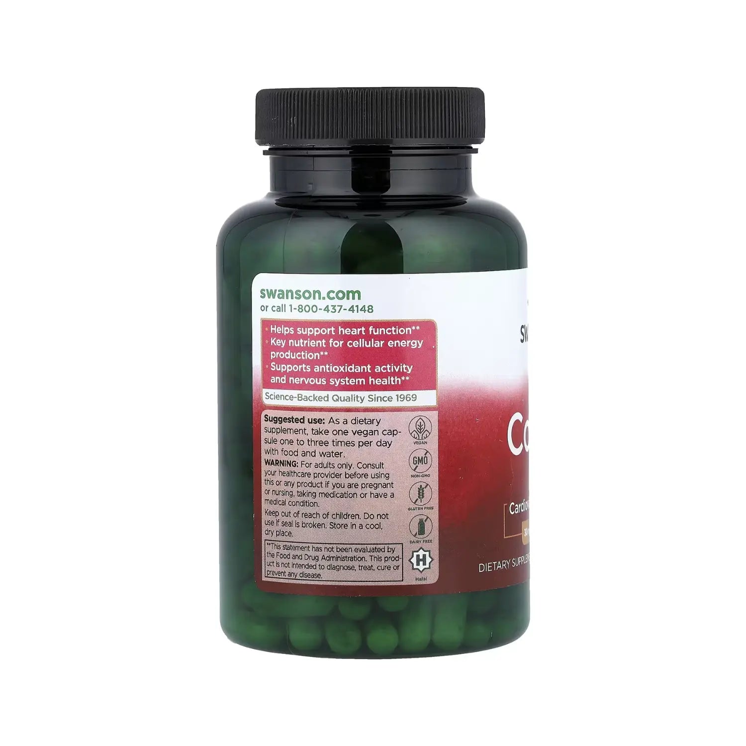 SWANSON SALUD CARDIOVASCULAR COQ10 30MG 240CAPS SFN