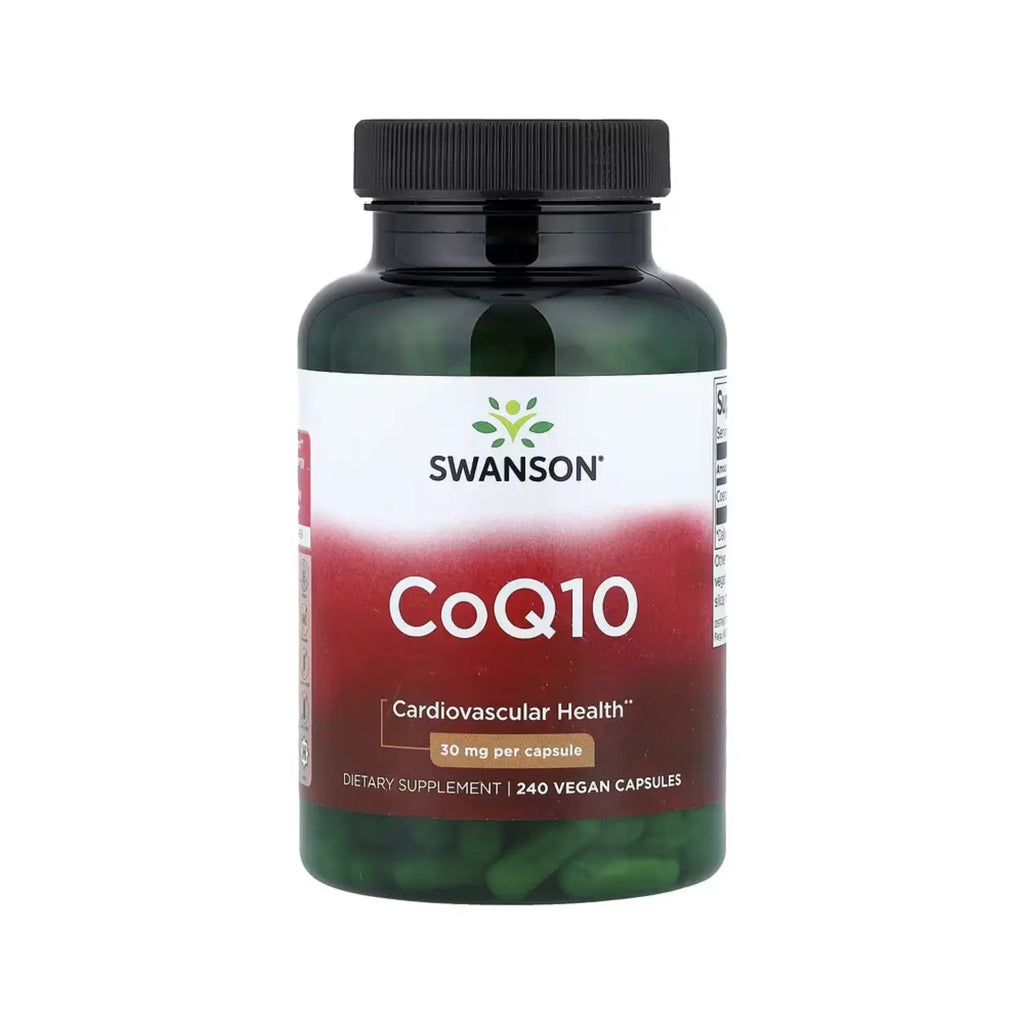 SWANSON SALUD CARDIOVASCULAR COQ10 30MG 240CAPS SFN