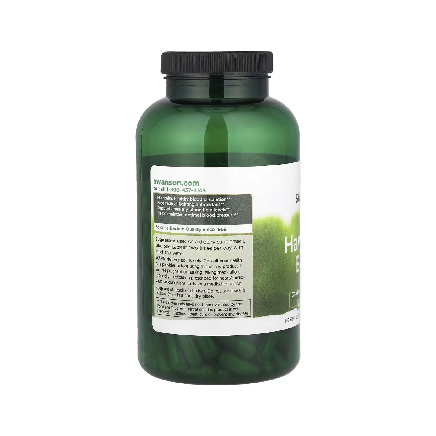 SWANSON BAYA DE ESPINO 565 MG 250 CAPSULAS SIN SABOR SFN