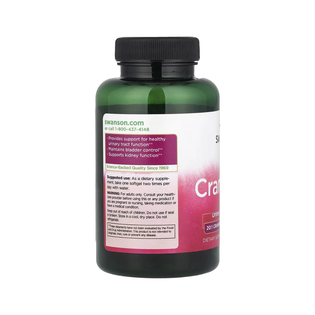 Swanson Arandano Rojo Salud Vias Urinarias 180caps Sfn