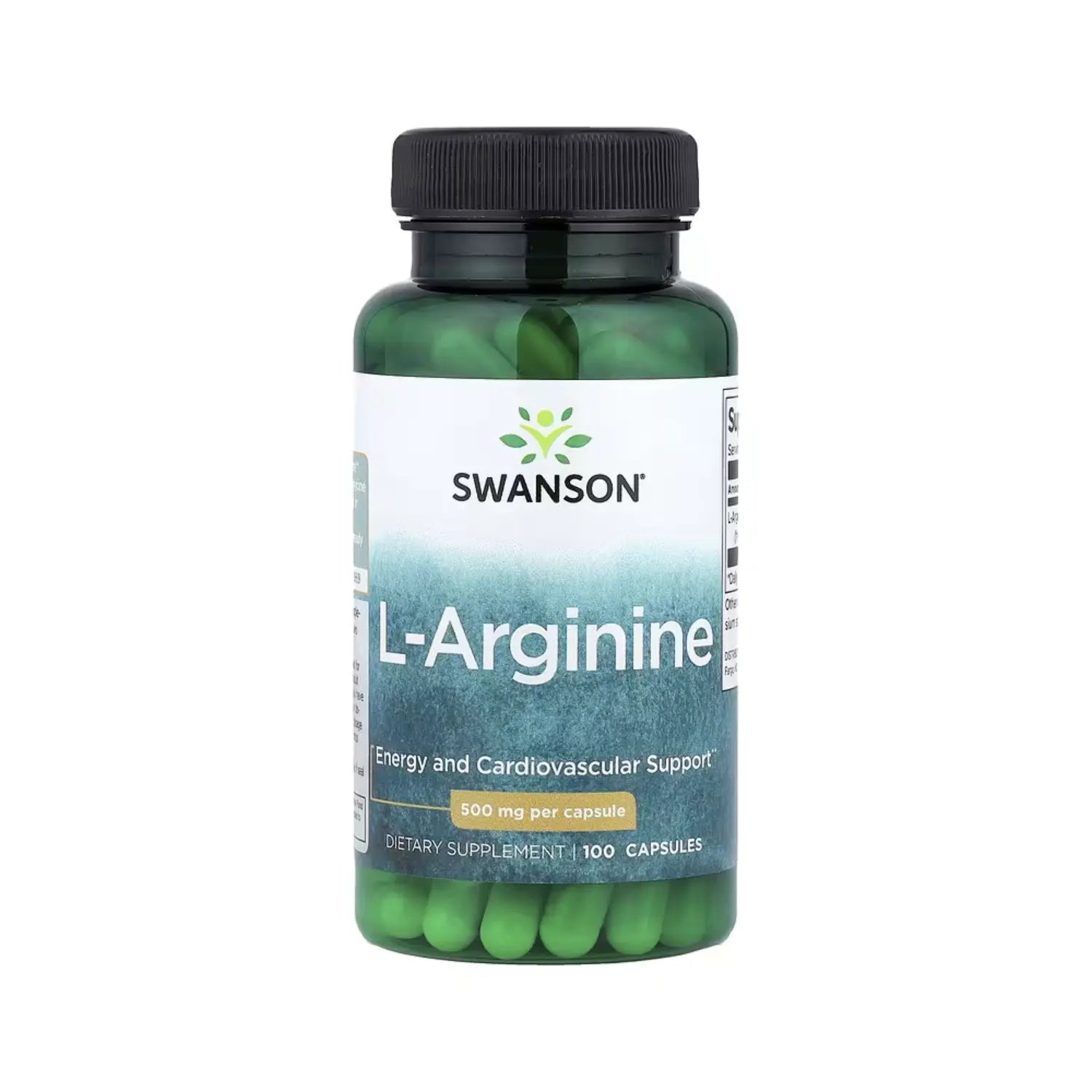 SWANSON L ARGININE 500 MG 100 CAPS SFN