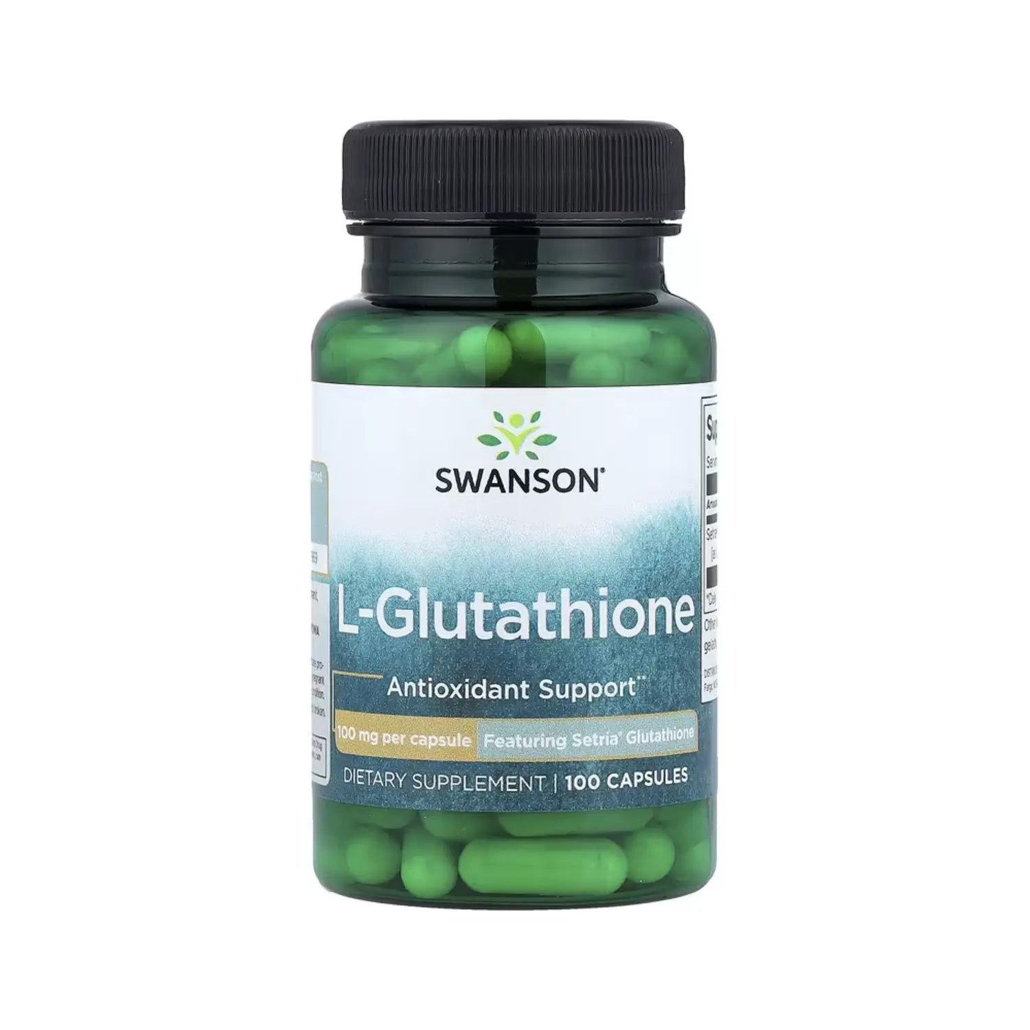 L-Glutatión Reducido, Antioxidante 100caps