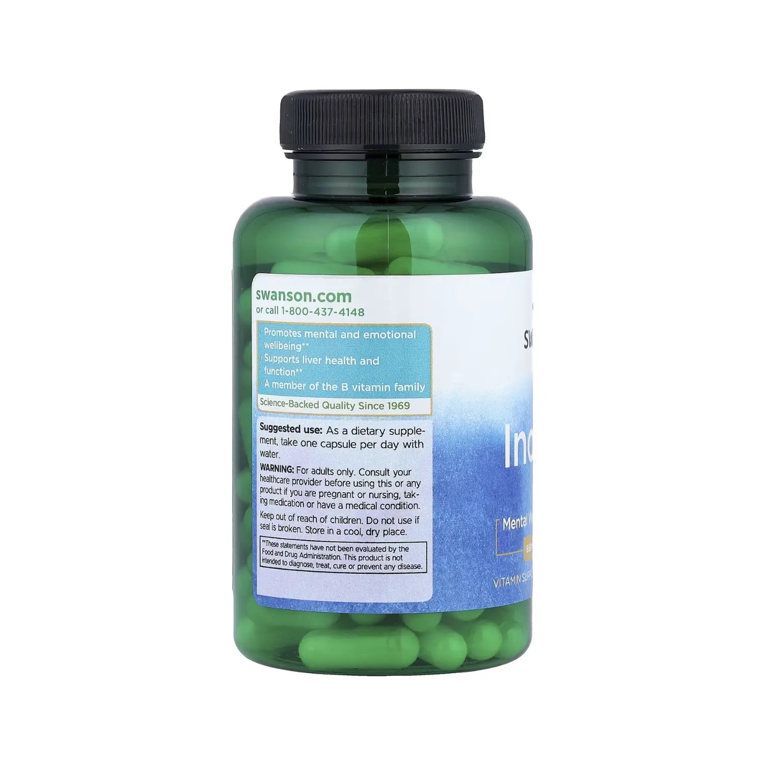 Swanson Vitamina B8 Inositol 100 Caps Sfn