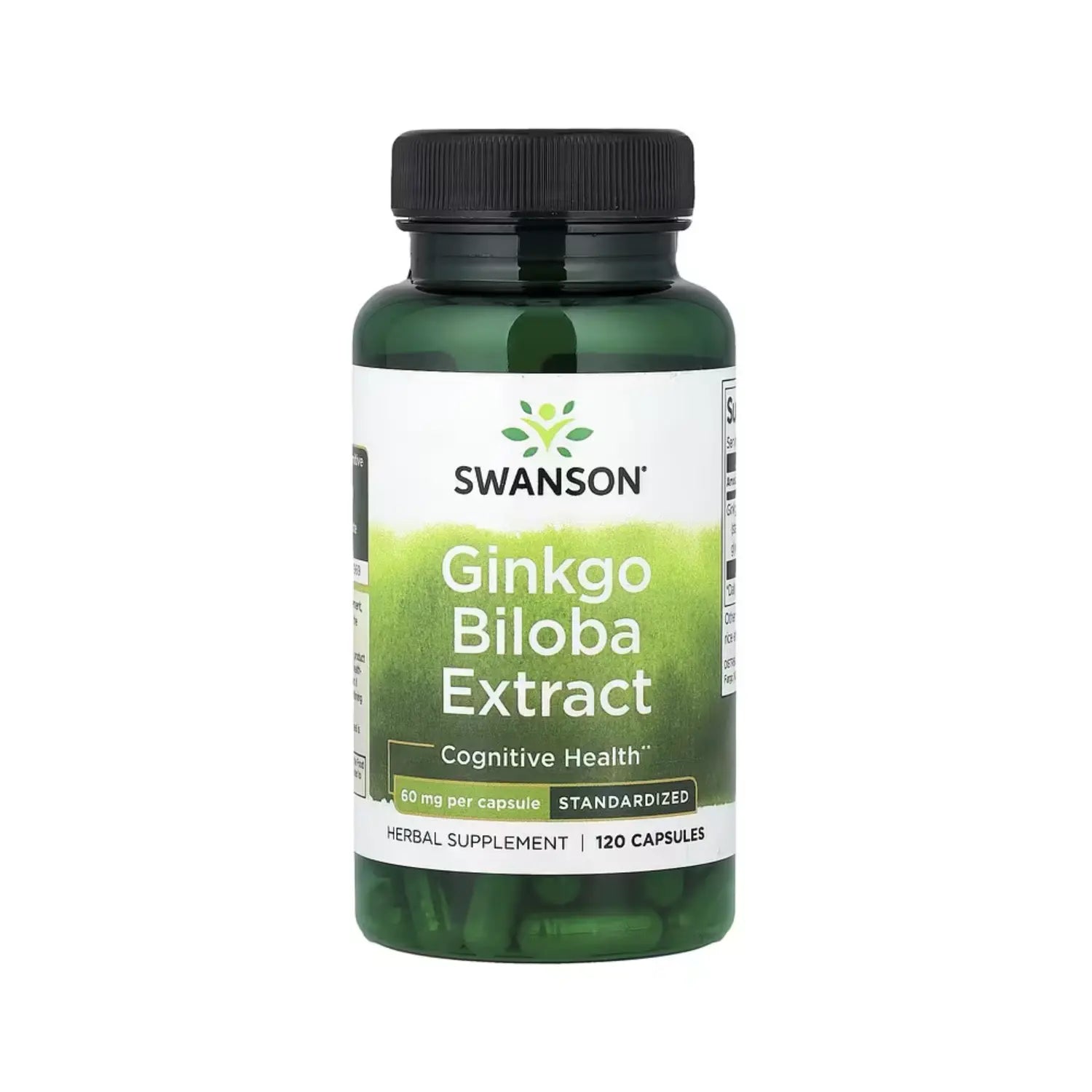 SWANSON EXTRACTO DE GINKGO BILOBA STD 60MG 120CP SFN