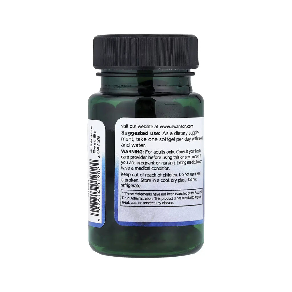 SWANSON LUTEIN ESTERS 20 MG 60 SGELS