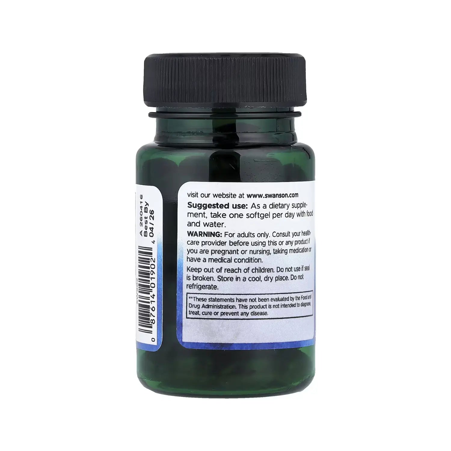 SWANSON LUTEIN ESTERS 20 MG 60 SGELS