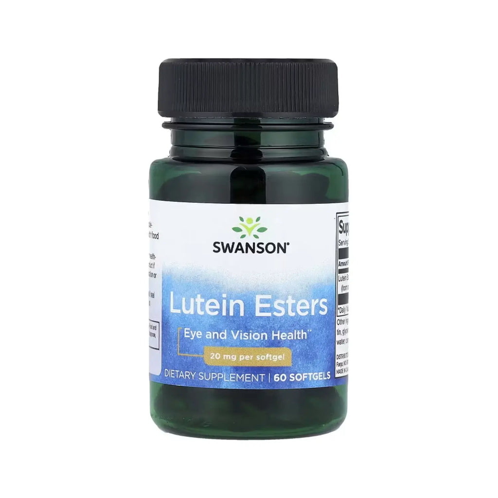 SWANSON LUTEIN ESTERS 20 MG 60 SGELS