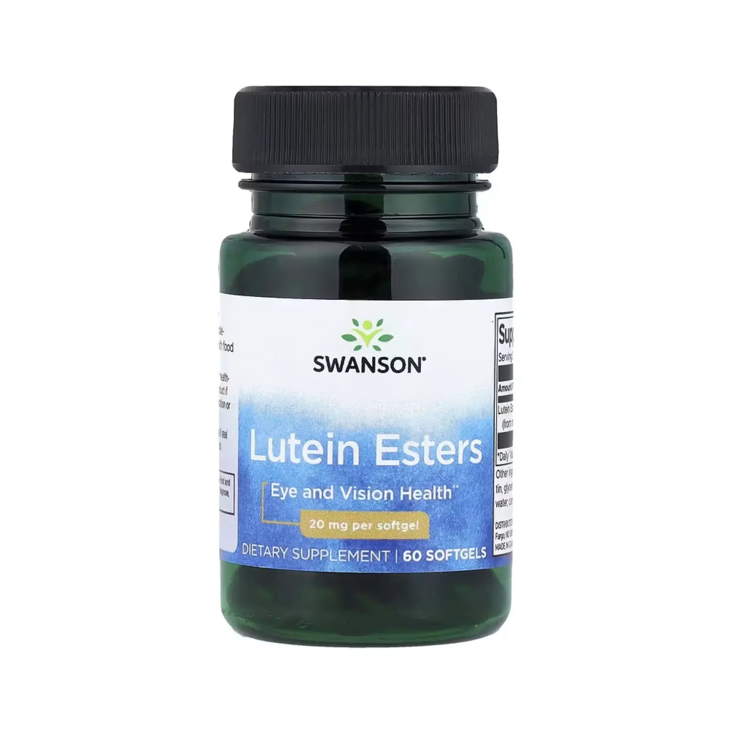 SWANSON LUTEIN ESTERS 20 MG 60 SGELS