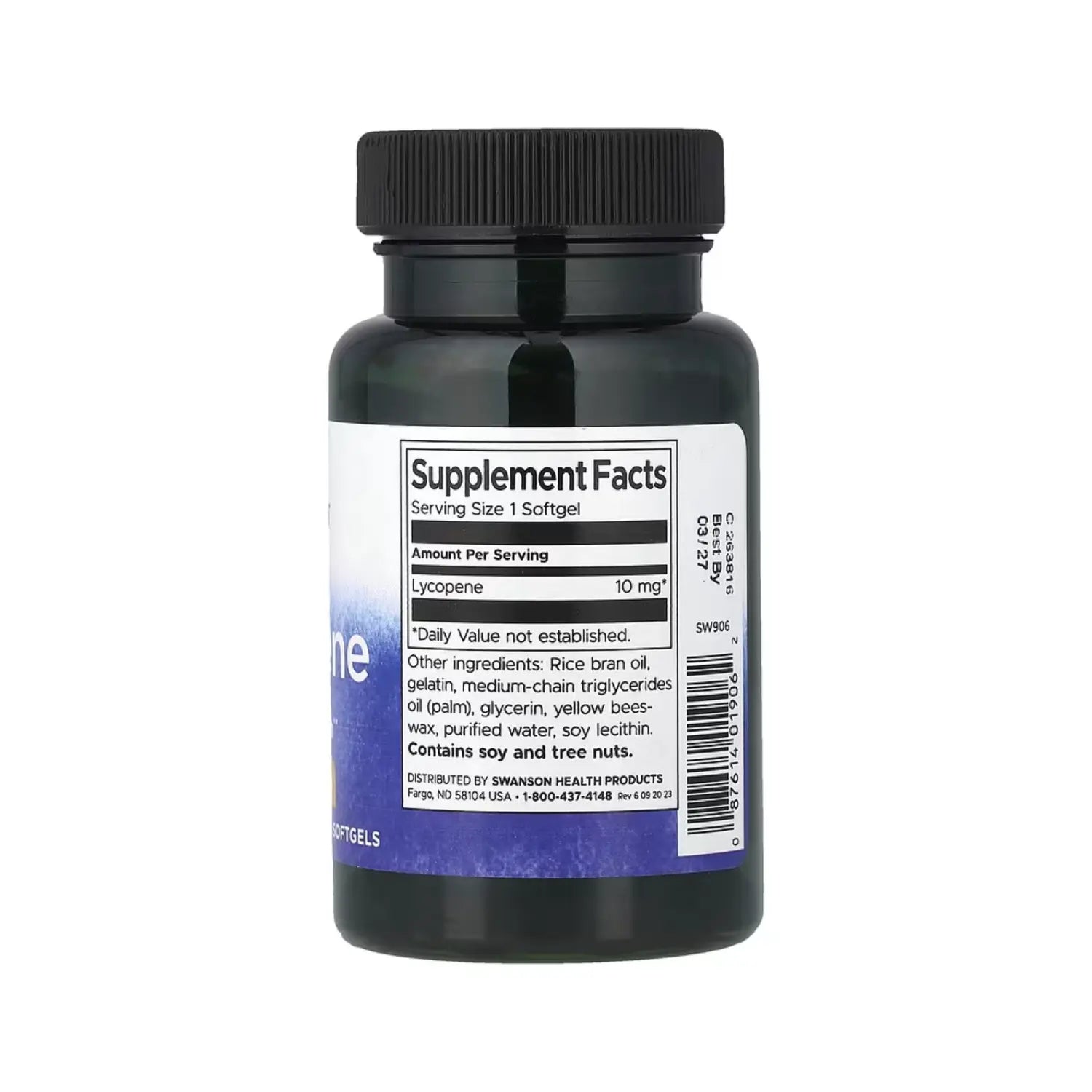 SWANSON LICOPENO 10 MG 120 SGELS SFN