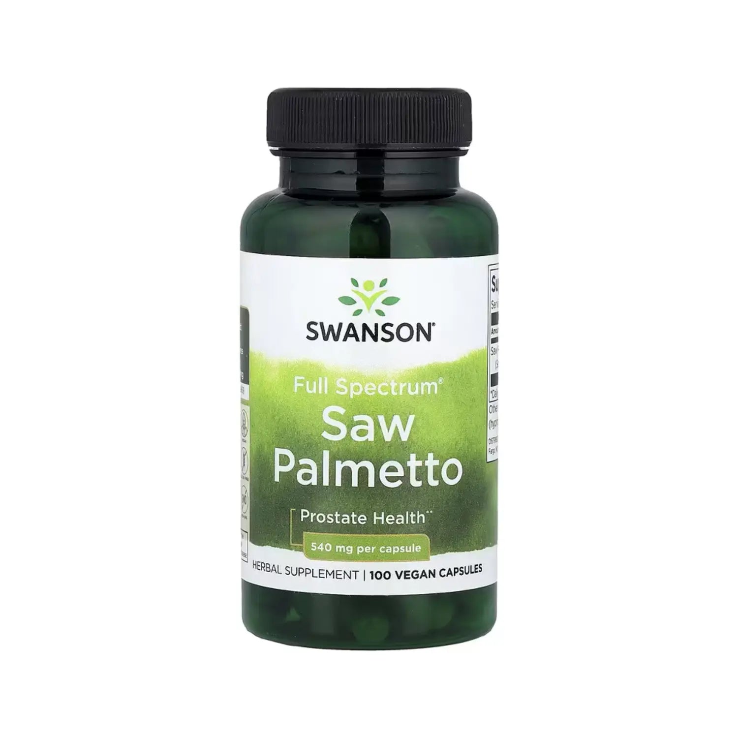 SWANSON SAW PALMETTO 540 MG 100 CAPS SFN