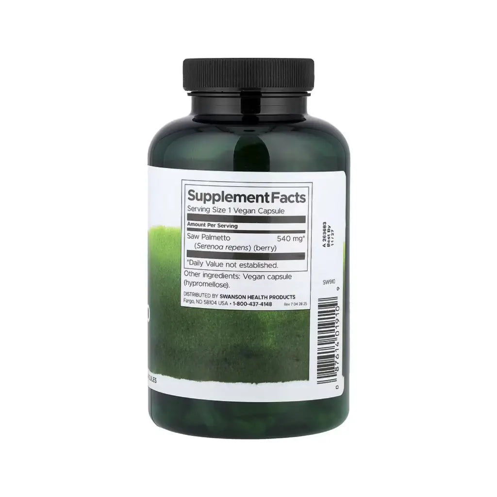 SWANSON SAW PALMETTO 540 MG 250 CAPS SFN