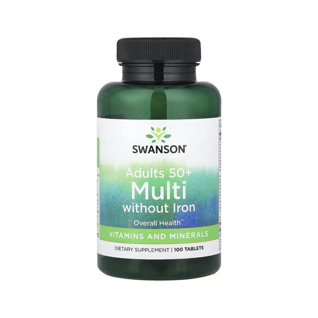 SWANSON GEROMULTI CON HIERRO 100 TABS SFN