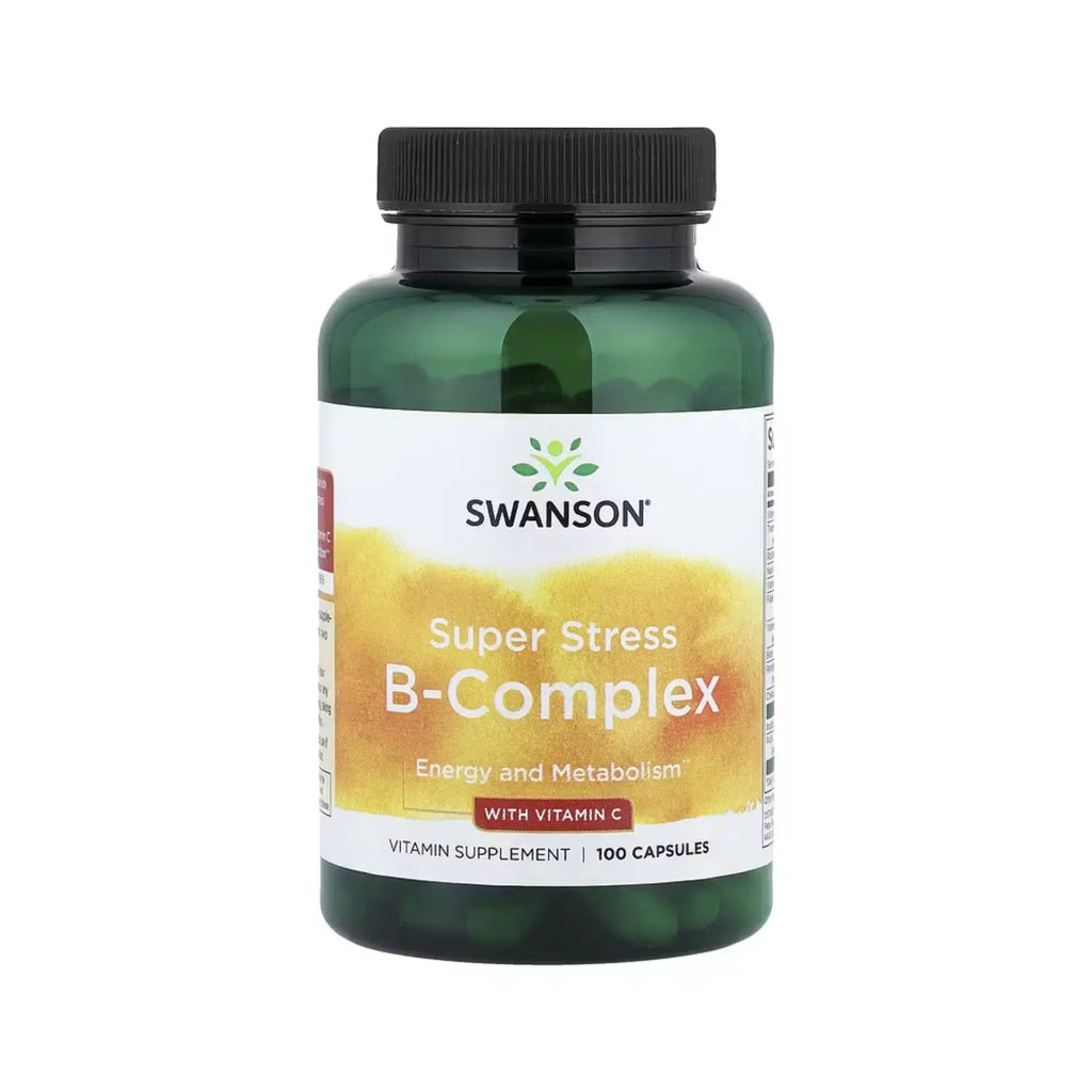 SWANSON SUPER ESTRES B-COMPLEX CON VITAMINA C 100 CAPS SFN